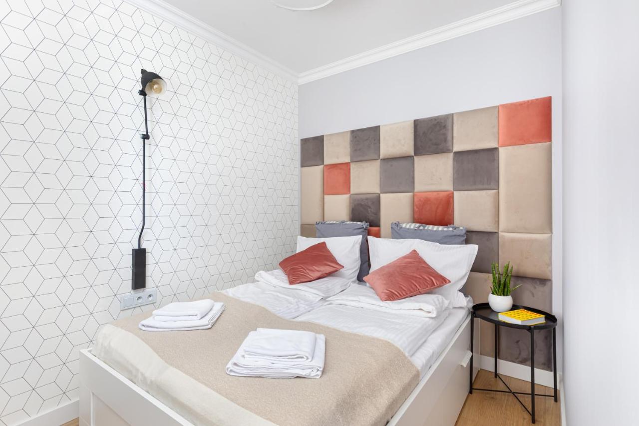 Stylowy Apartament Z Pieknym Widokiem Na Miasto Varsóvia Exterior foto