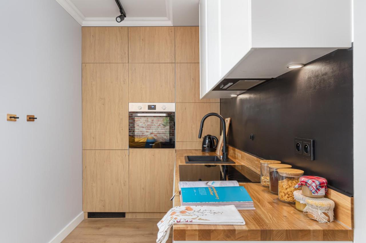 Stylowy Apartament Z Pieknym Widokiem Na Miasto Varsóvia Exterior foto