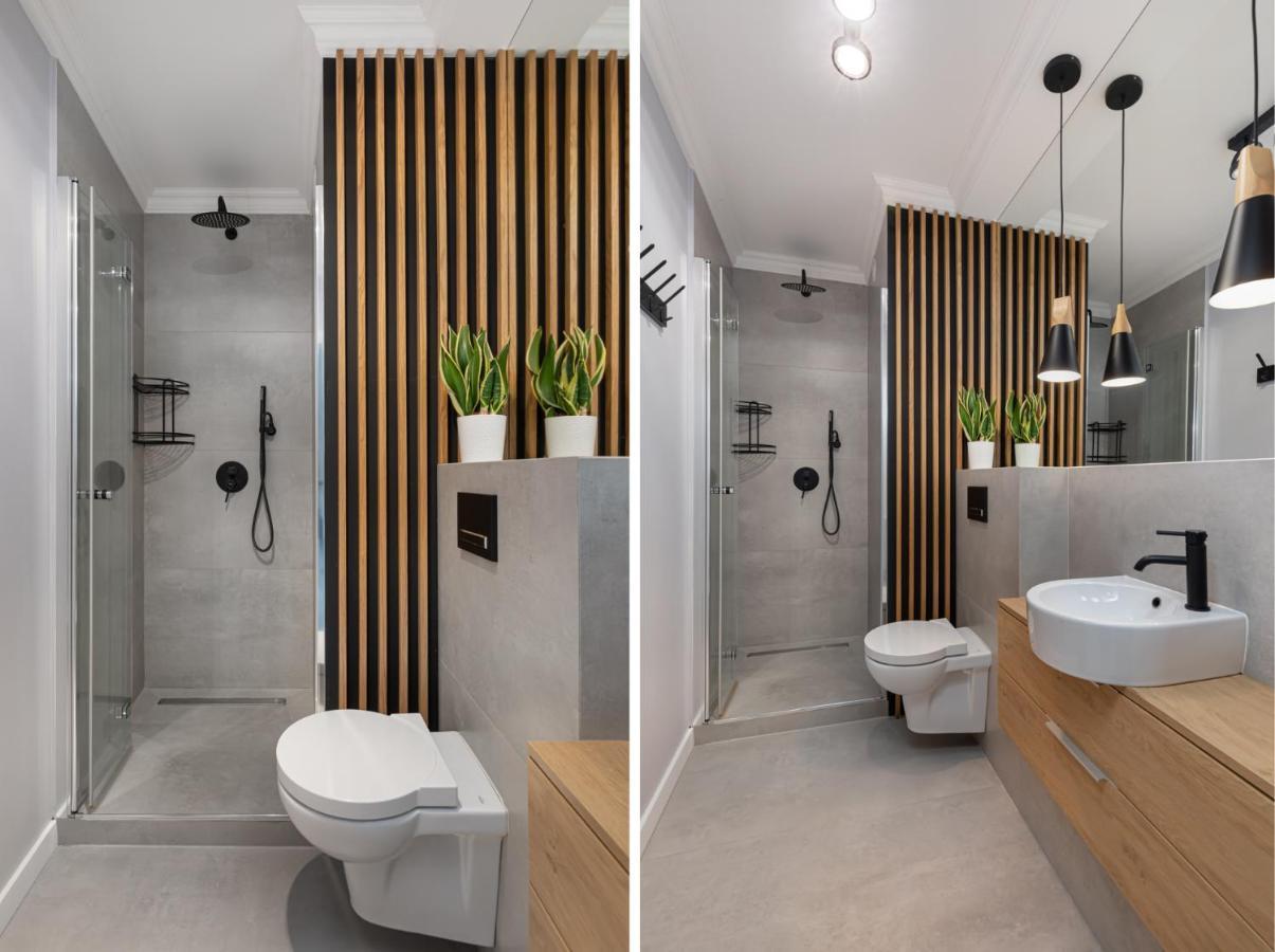 Stylowy Apartament Z Pieknym Widokiem Na Miasto Varsóvia Exterior foto