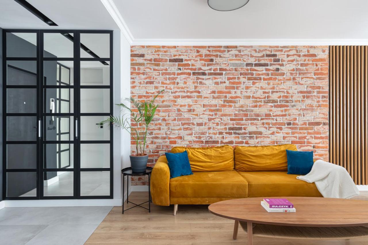 Stylowy Apartament Z Pieknym Widokiem Na Miasto Varsóvia Exterior foto
